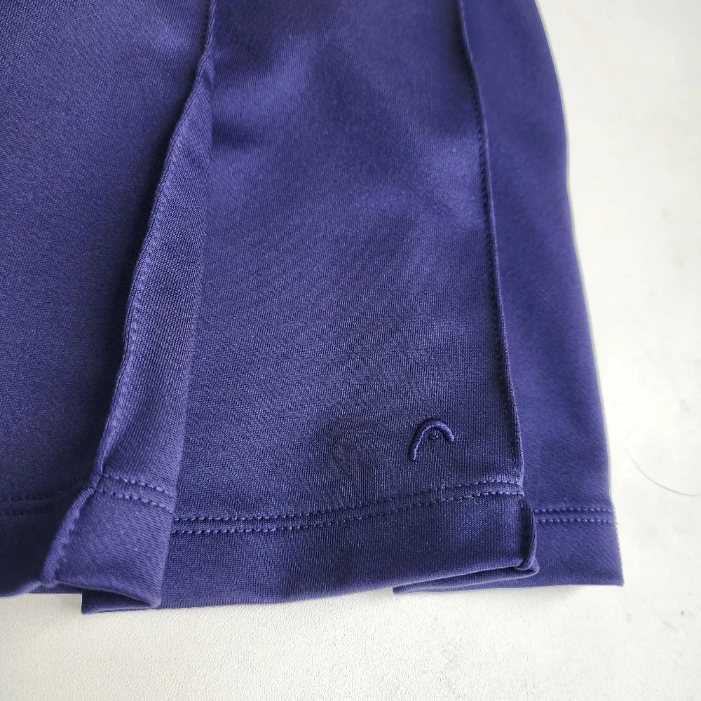 Head Golf Skort Skirt Navy Blue Stretch Pull On Sz M